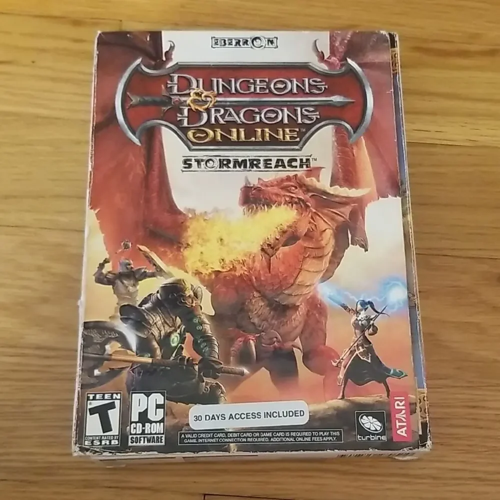 Lot of Windows PC Video Games Dungeons & Dragons, Supreme Commander, & Sacred 2